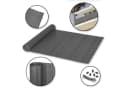 Ribelli Balkonsichtschutz PVC Anthrazit 0,9 x 3m Bild 2