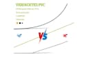 Ribelli Balkonsichtschutz PVC Sichtschutzmatte Braun Bild 5