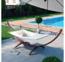 OK-Living Hängematte Weiß Multifunktional Gartenliege Bild 2