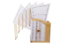Strandkorb Hanse Ostsee XXL 2,5-Sitzer Beige Grün Wacholder Bild 3