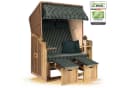 Strandkorb Hanse 2-Sitzer Ostsee Volllieger Wacholder Polyrattan Beige Bild 2