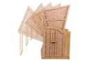 Strandkorb Hanse 2-Sitzer Ostsee Volllieger Wacholder Polyrattan Beige Bild 3