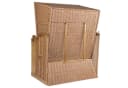 Strandkorb Hanse 2-Sitzer Ostsee Volllieger Wacholder Polyrattan Beige Bild 4