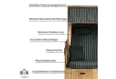 Strandkorb Hanse 2-Sitzer Ostsee Volllieger Wacholder Polyrattan Beige Bild 5