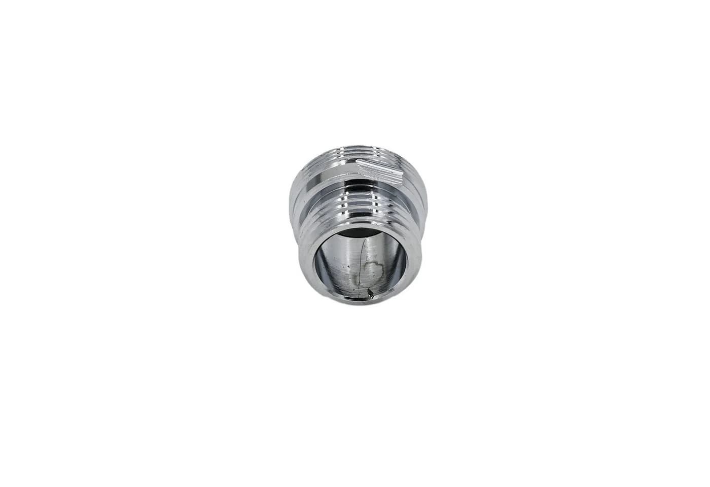 SpiceFlow Wasserhahngewinde M24 AG auf 1/2" AG Chrom/Messing - Bild 2