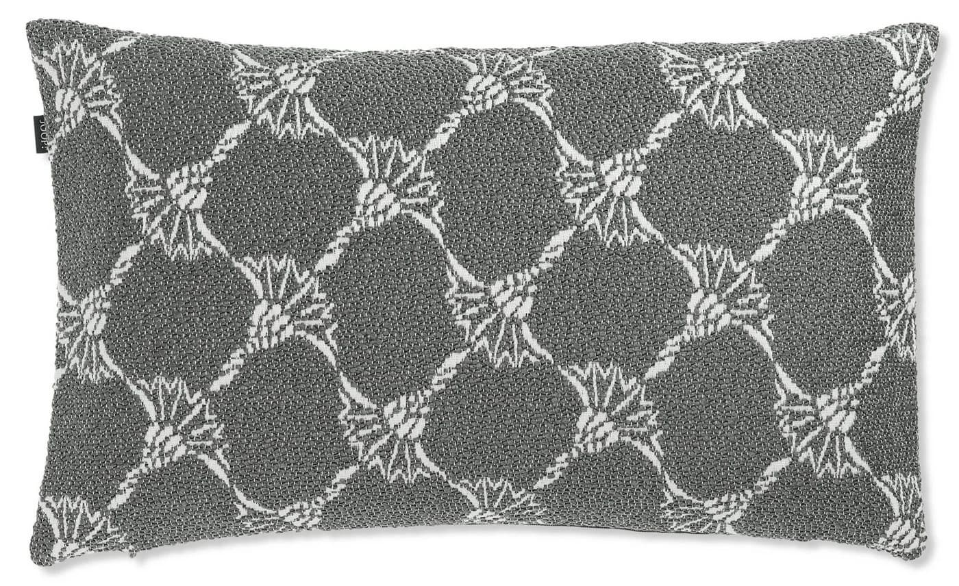 JOOP! Dekokissen FABRICS OUTDOOR Grau UV-beständig Wasserabweisend