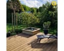 Wickey Sandkasten King Kong Holz mit Sitzrand Bild 5