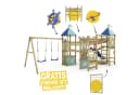 Wickey Spielturm Smart Queen mit Rutsche, Schaukel & Sandkasten Bild 1