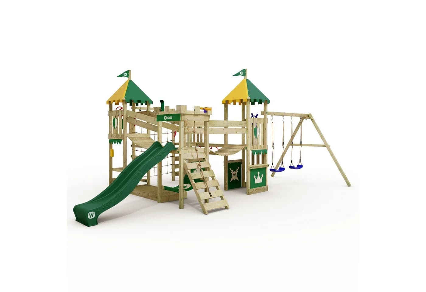 Wickey Spielturm Smart Queen mit Rutsche, Schaukel & Sandkasten - Bild 2