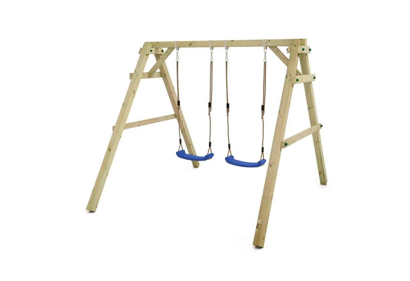 Wickey Doppelschaukel Sky Dancer Prime - Massives Holzgestell mit 2 Sitzen - Bild 2