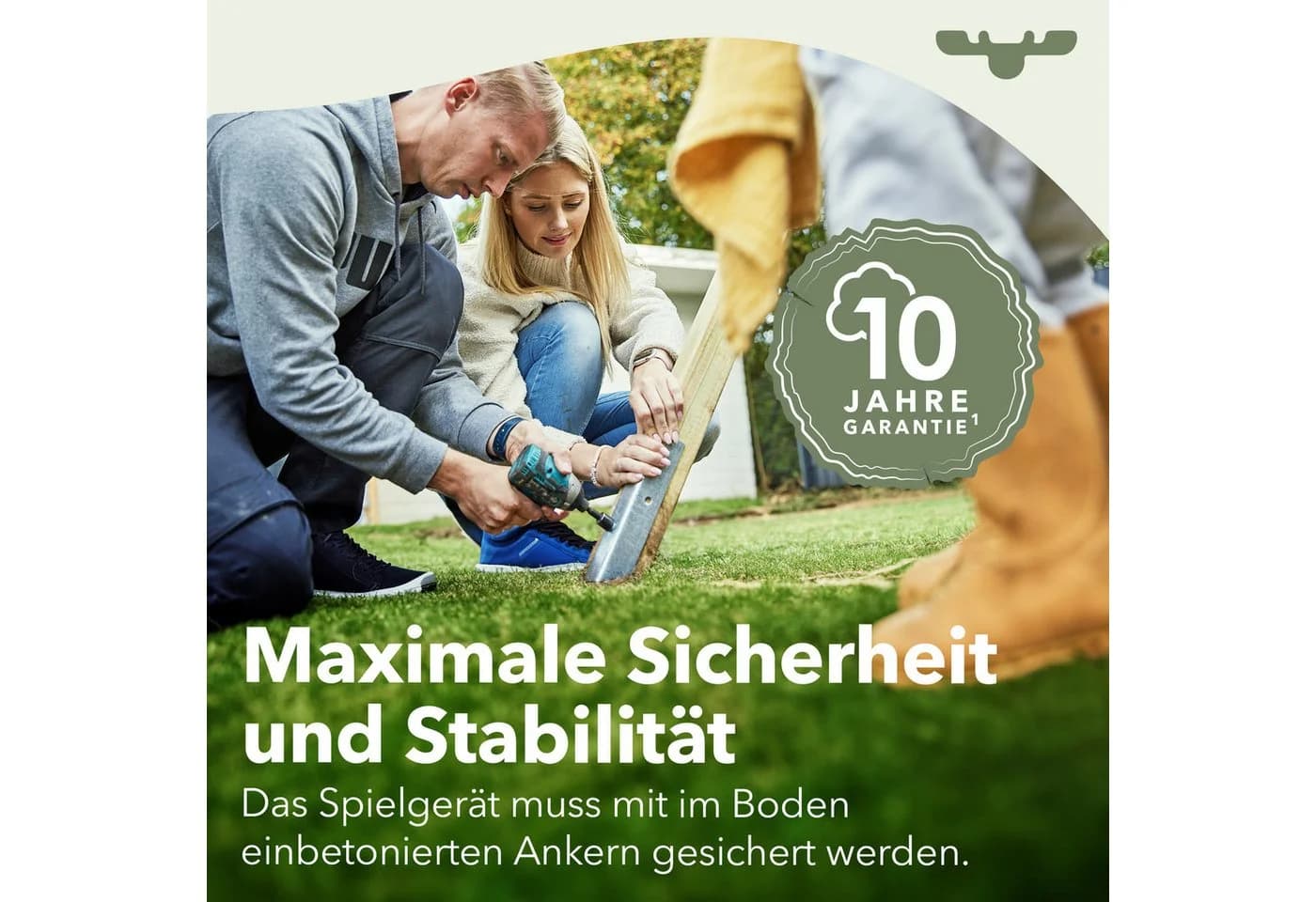 FATMOOSE Spielturm TikaTaka Town XXL mit SurfSwing & Wellenrutsche - Bild 3