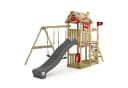 Wickey Spielturm FarmFlyer mit Rutsche, Kletterwand & Spielhaus Bild 2