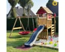 Wickey Spielturm FarmFlyer mit Rutsche, Kletterwand & Spielhaus Bild 5