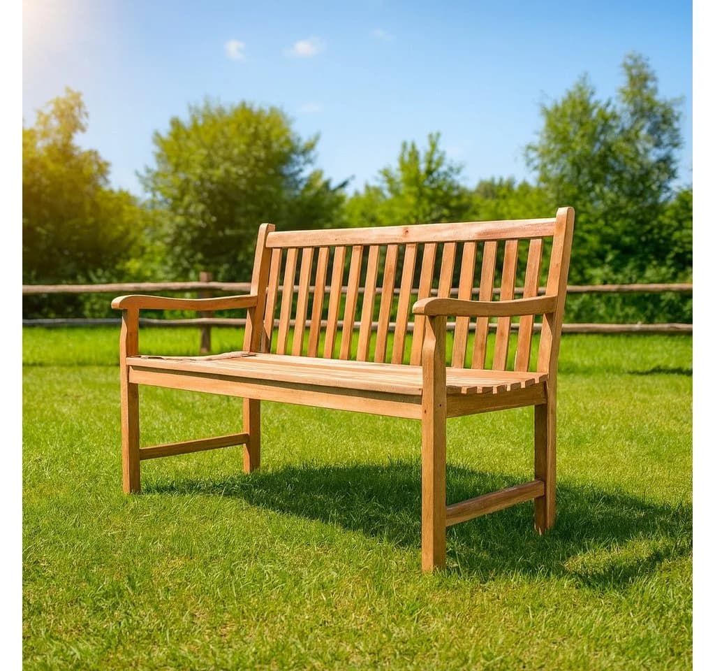 SAM® Gartenbank Cuno Teakholz 3-Sitzer 150cm - Bild 2
