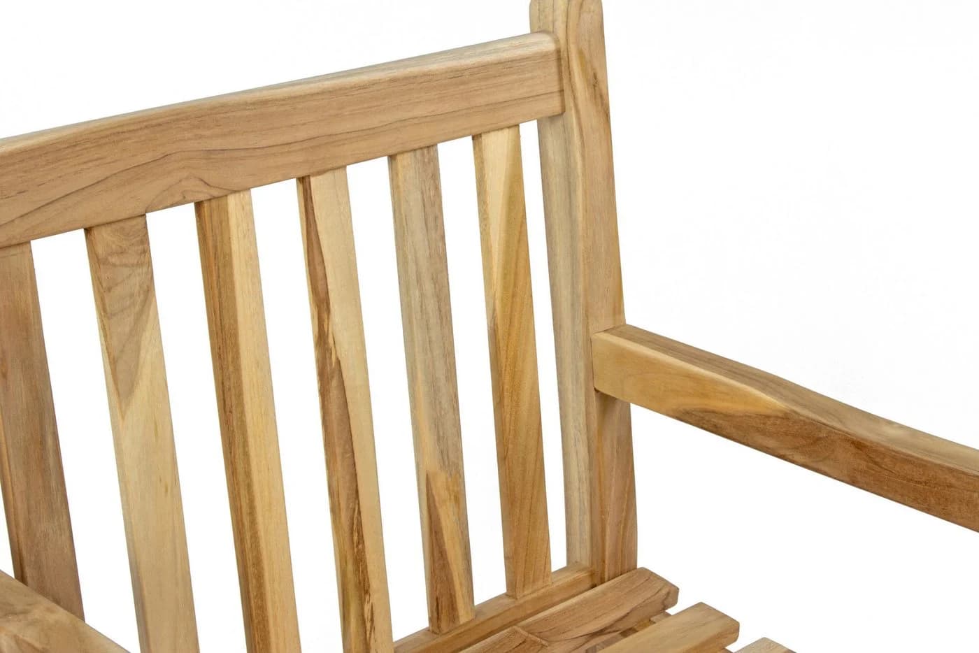 SAM® Gartenstuhl Cuno aus massivem Teakholz mit Armlehnen - Bild 5