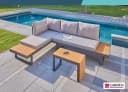 LC Garden Gartenlounge-Set Sungardo 3tlg. Anthrazit Aluminium mit Auflagen Bild 1