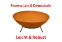Köhko Feuerschale Braga mit 3-Beine Ständer Rost-Patina Bild 4