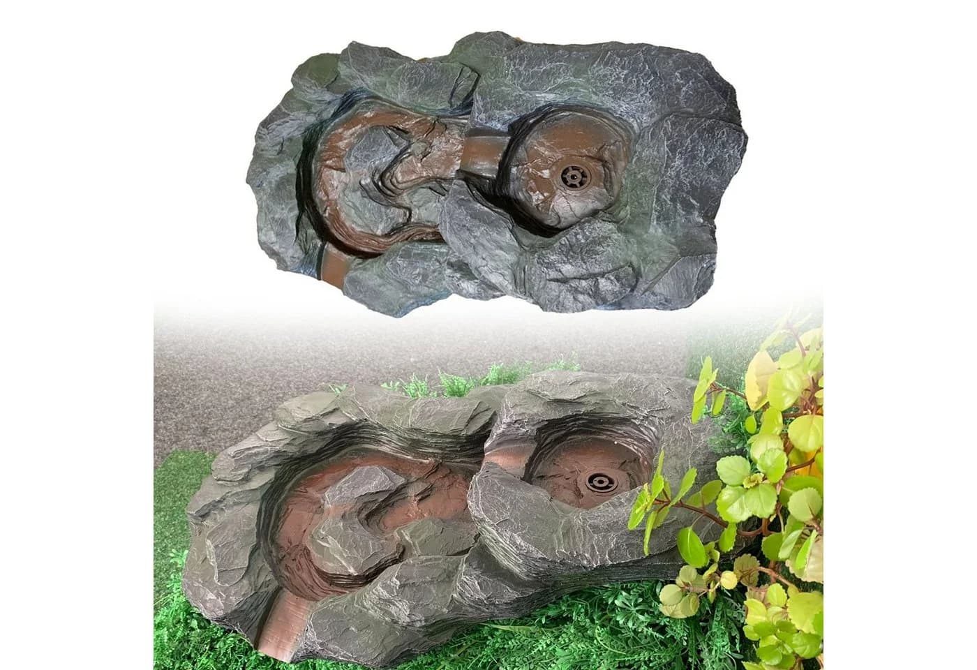 Köhko Bachlaufelement "Greifenstein" Grau/Grün - Bild 2