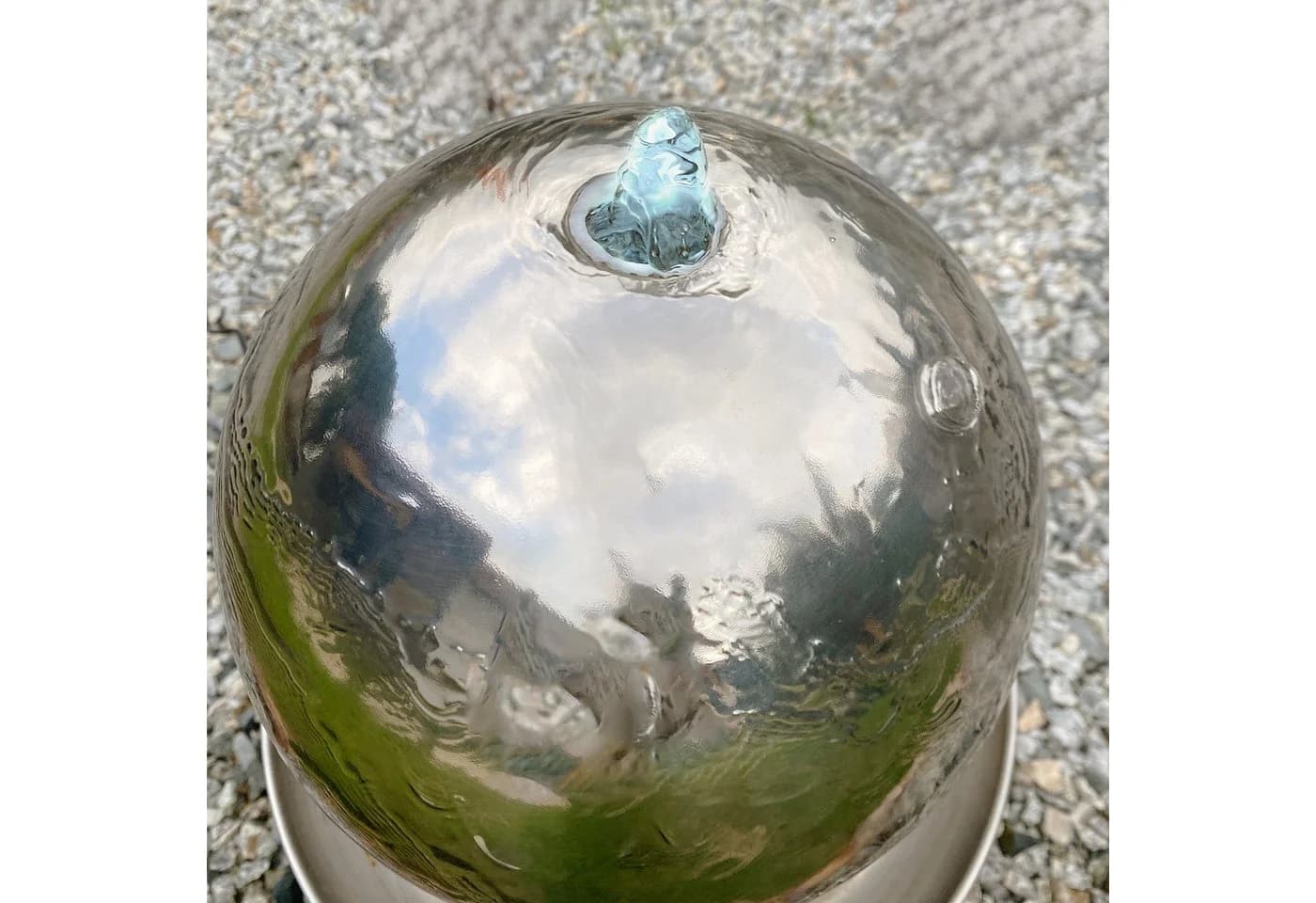 Köhko Kugelbrunnen Edelstahl mit LED-Beleuchtung - Bild 5