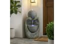 Köhko Gartenbrunnen Steinquell Aura mit LED Bild 5