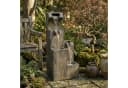 Köhko Gartenbrunnen mit LED Wasserfall Polyresin Bild 3