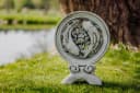 gartendekoparadies.de Gartenfigur Skulptur Koi-Fische Grau Bild 3