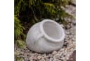 gartendekoparadies.de Pflanzkübel Amphore Grau Beton Frostsicher Bild 2