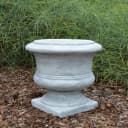 gartendekoparadies.de Pflanzkübel Rustikal Grau Frostsicher 32 cm Bild 5