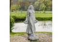 gartendekoparadies.de Gartenfigur Flora Steinfigur Grau Frostsicher Bild 2