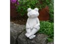 gartendekoparadies.de Gartenfigur Froggi Frosch Frostsicher Grau Bild 2