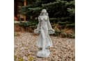 Gartenfigur Flora Statue Grau Römische Göttin Frostsicher Bild 2