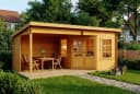 Alpholz Gartenhaus Carl 598x300 cm Pinie 28mm Wandstärke Bild 2