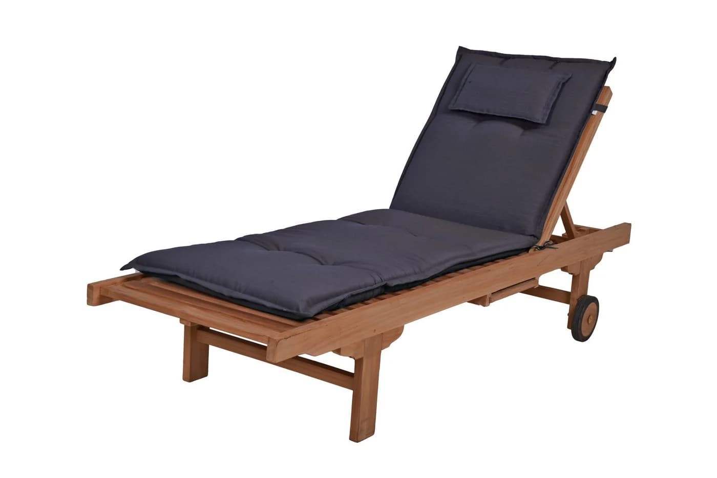 GartenHero Liegenauflage Anthrazit 8 cm Polsterung