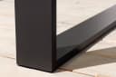 riess-ambiente Gartentisch FLOATING 210cm Natur/Schwarz WPC Aluminium Bild 5