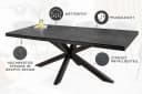 riess-ambiente Gartentisch GALAXIE 180cm Anthrazit Keramik Aluminium Bild 4