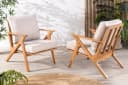 riess-ambiente Gartensessel COMFORT LINE Natur Beige Akazienholz Bild 3