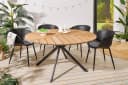 riess-ambiente Gartentisch DESIGNO 120cm Natur Aluminium-Sterngestell Bild 2