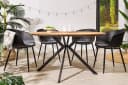 riess-ambiente Gartentisch DESIGNO 120cm Natur Aluminium-Sterngestell Bild 4