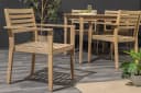riess-ambiente Gartenstuhl KOPENHAGEN Akazie anthrazit mit Kissen Bild 4