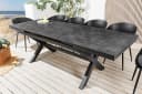 riess-ambiente Gartentisch EMPIRE ausziehbar Keramik Aluminium anthrazit Bild 1