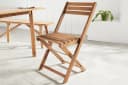 riess-ambiente Gartenstuhl BALI natur honey – Massivholz, klappbar, wetterfest Bild 1