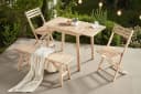 riess-ambiente Gartentisch BALI 110cm Natur Hell ausklappbar Bild 1