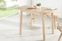 riess-ambiente Gartentisch BALI 110cm Natur Hell ausklappbar Bild 2