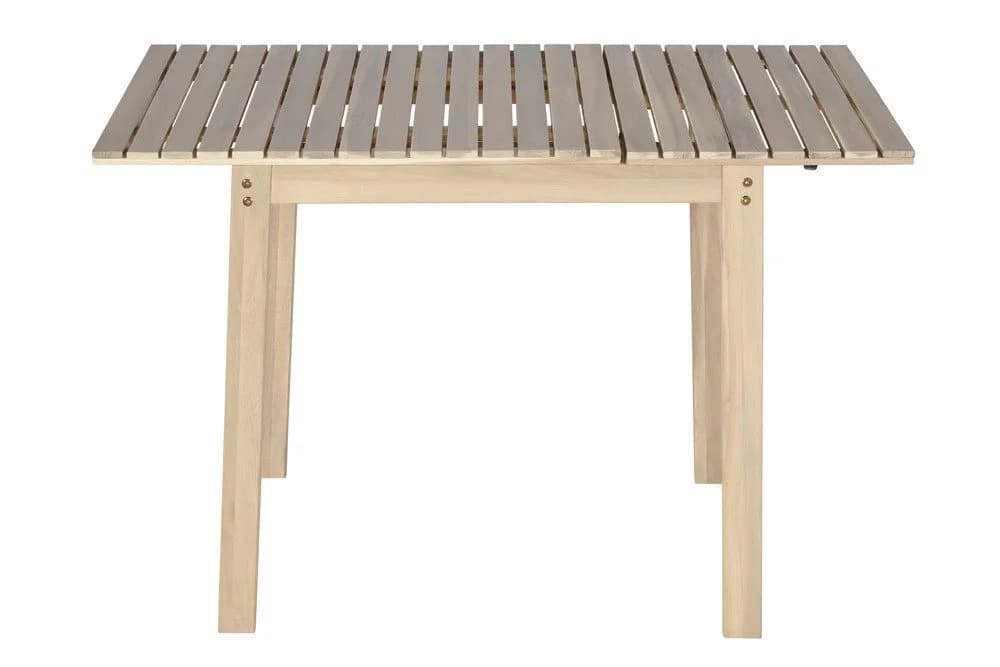 riess-ambiente Gartentisch BALI 110cm Natur Hell ausklappbar - Bild 4