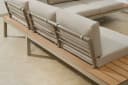 riess-ambiente Sitzgruppe Miami Lounge 240cm Champagner Greige Bild 4