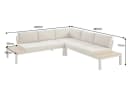 riess-ambiente Sitzgruppe Miami Lounge 240cm Champagner Greige Bild 5
