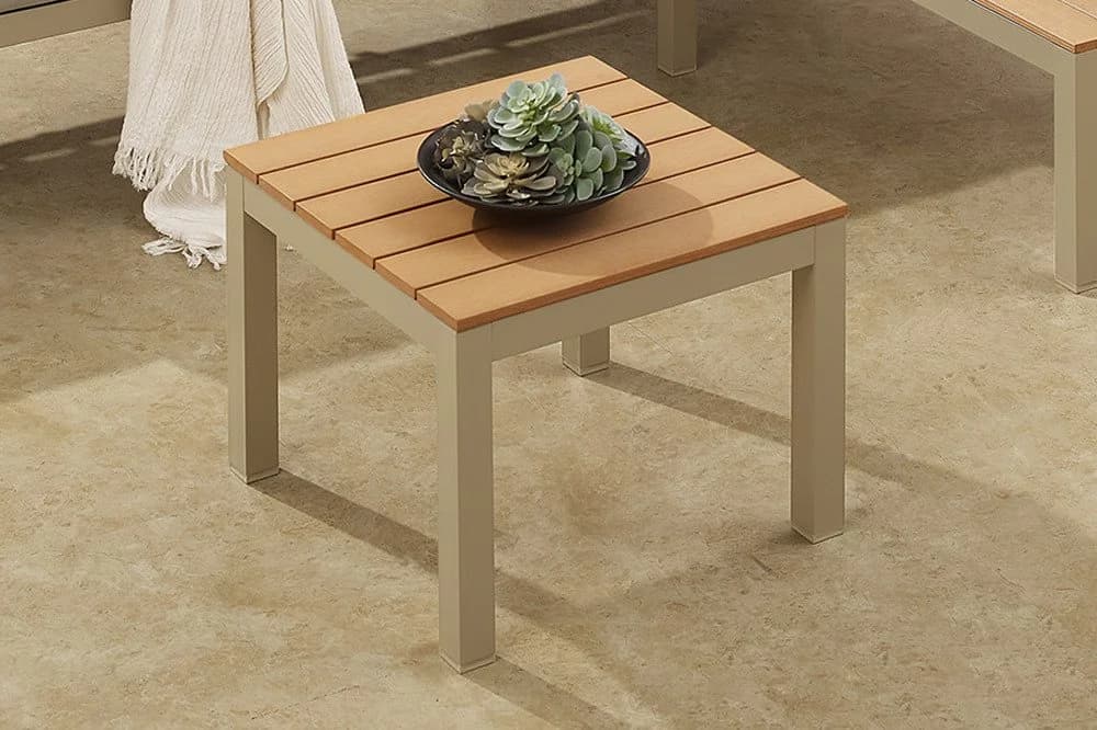 riess-ambiente Gartentisch ORLANDO LOUNGE 60cm wetterfest Beistelltisch - Bild 3