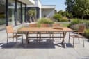 riess-ambiente Gartenstuhl DESIGNO Aluminium WPC Holzoptik stapelbar Bild 5