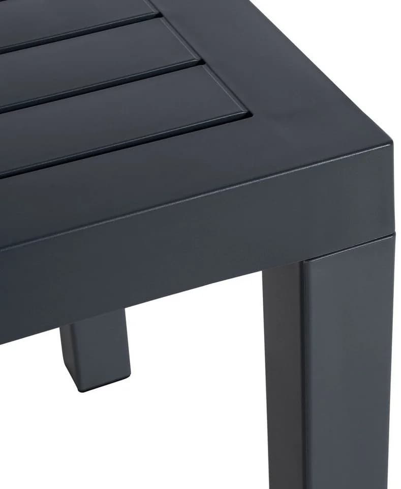 CLP Gartentisch Ocean Dunkelgrau UV-beständig Kunststoff - Bild 4