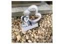Radami Grabengel mit Herz und Rosen - Antik-Weiß Polyresin Figur Bild 3